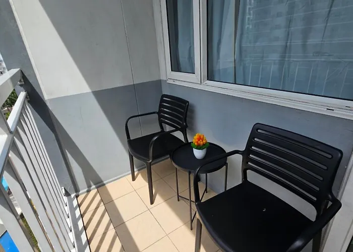 Aparthotel Cozy 1br Balcony Pool View With Wifi & Netflix Near Moa And Naia Airport *