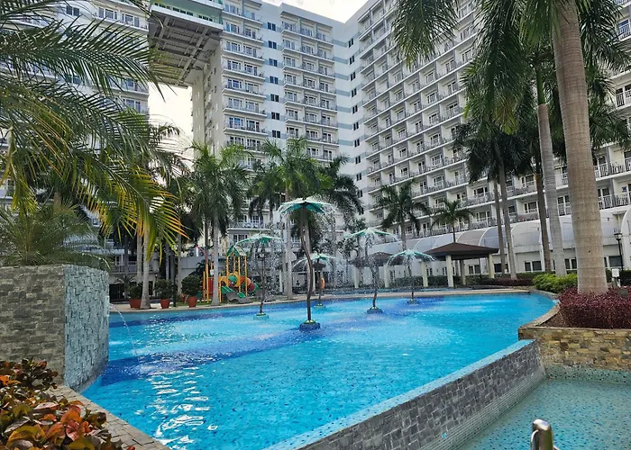 Aparthotel Cozy 1br Balcony Pool View With Wifi & Netflix Near Moa And Naia Airport Manila